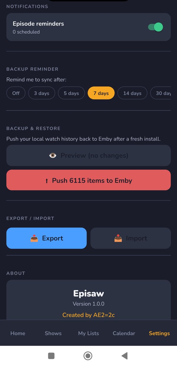 Backup and push to your server