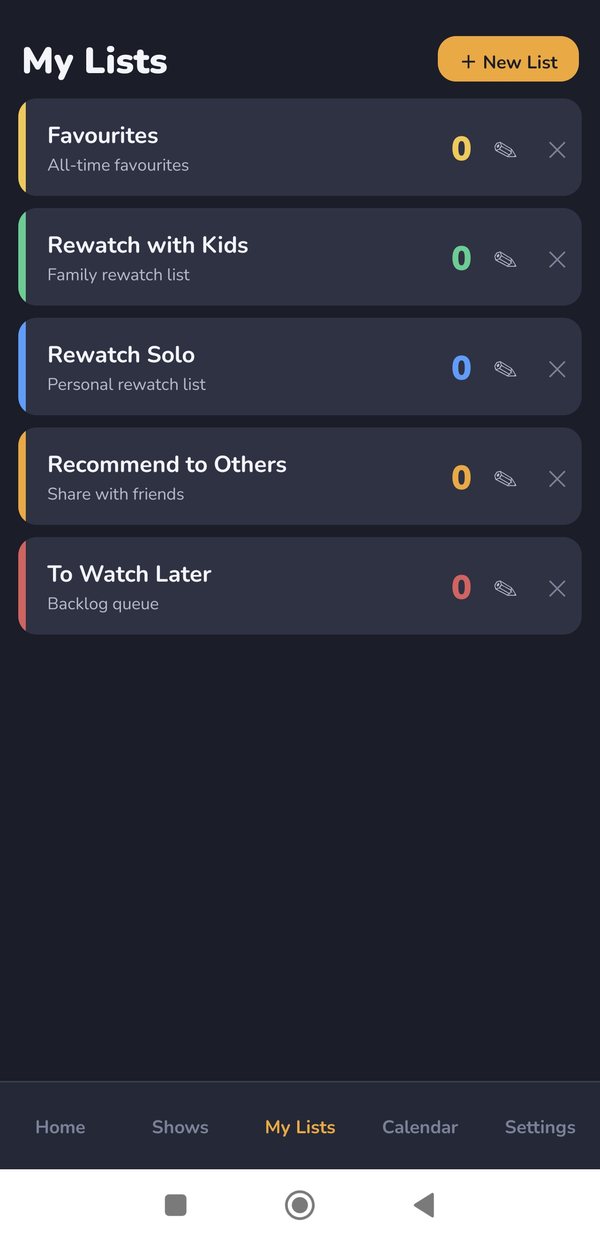 Custom lists